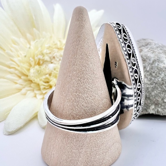 CRAZY LACE AGATE RING - Picture 6 of 9